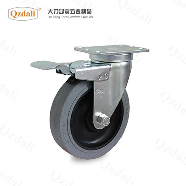 防靜電平板雙剎車(chē)輪